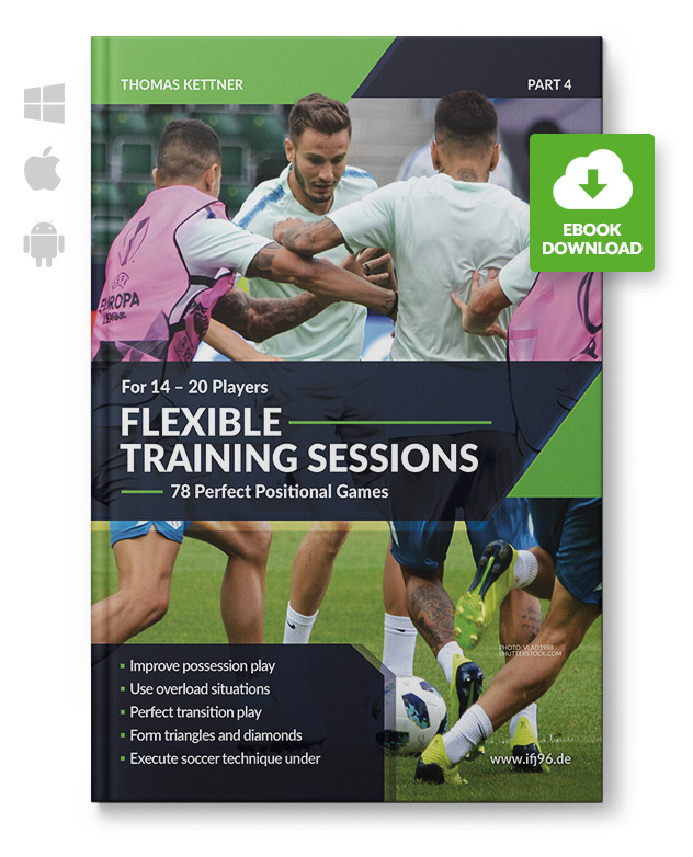 Flexible Training Sessions 4 - Positional Games for 14-20 Players (eBook)