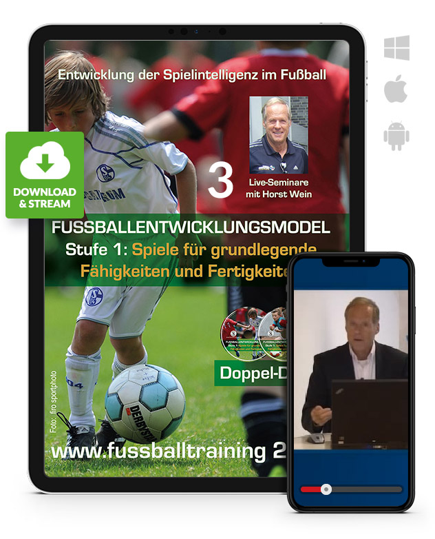 FUNino Spielintelligenz im Fußball 03 - Passen, Ballannahme und Torschuss