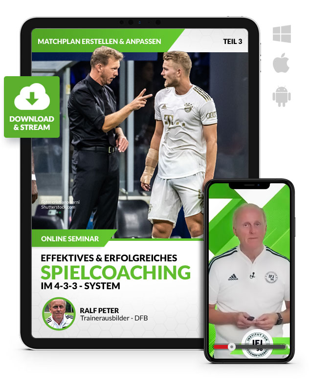 Spielcoaching im 4-3-3 - System - Teil 3 (Download) Spielcoaching im 4-3-3 - System - Teil 3 (Download)